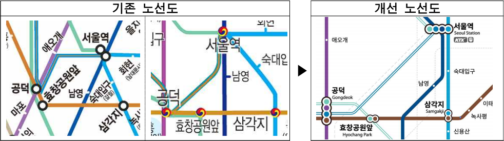 Seoul Subway before-after 1