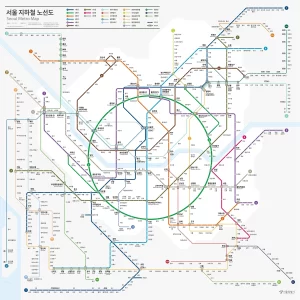 Seoul Subway Map 2